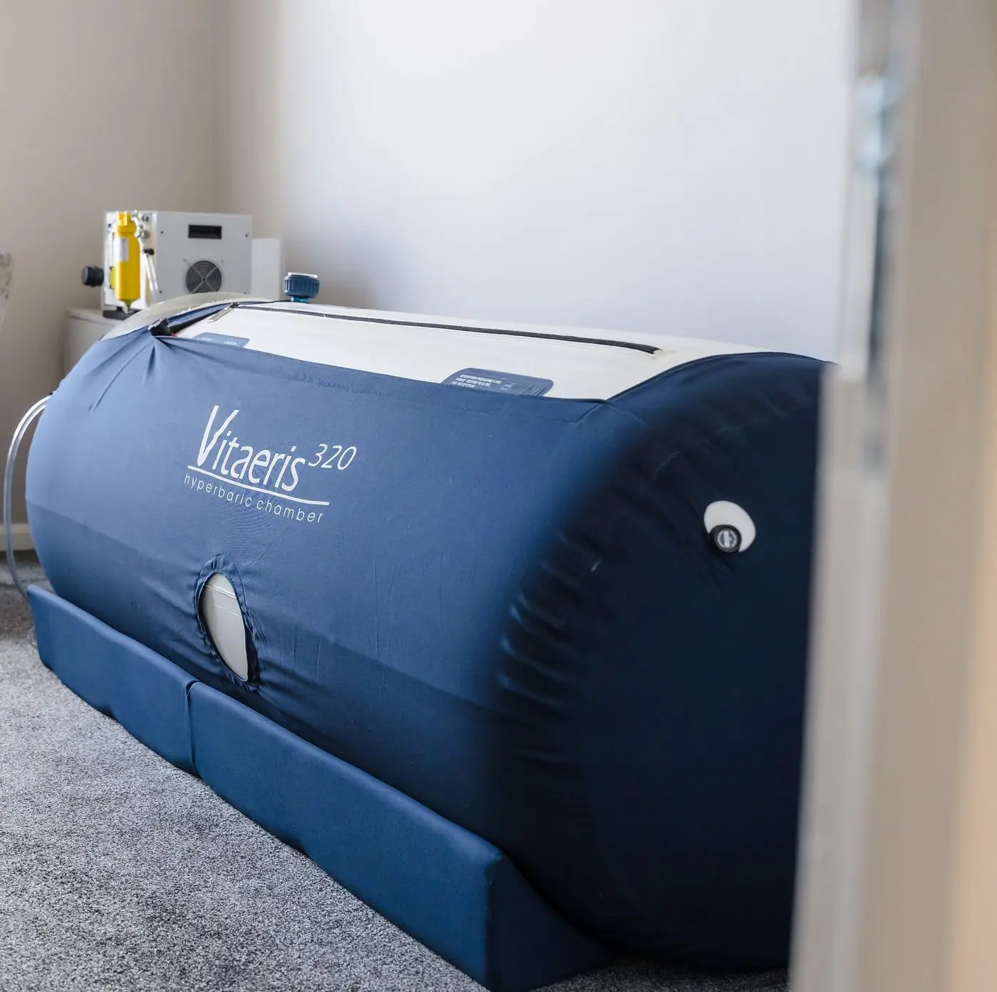 The hyperbaric oxygen chamber